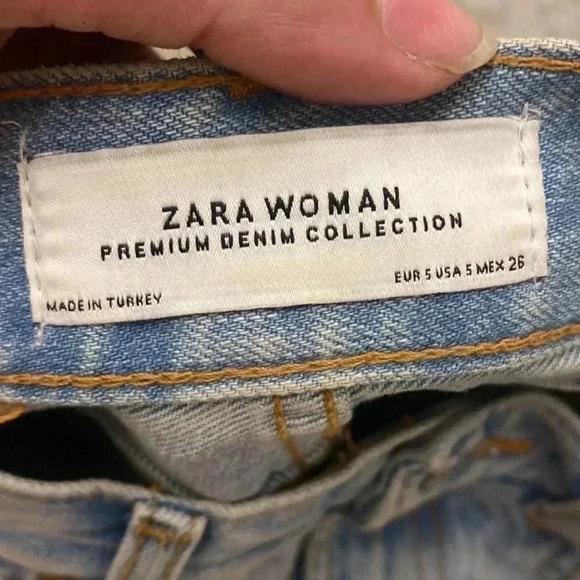 Zara  denim skirt - Picture 3 of 4